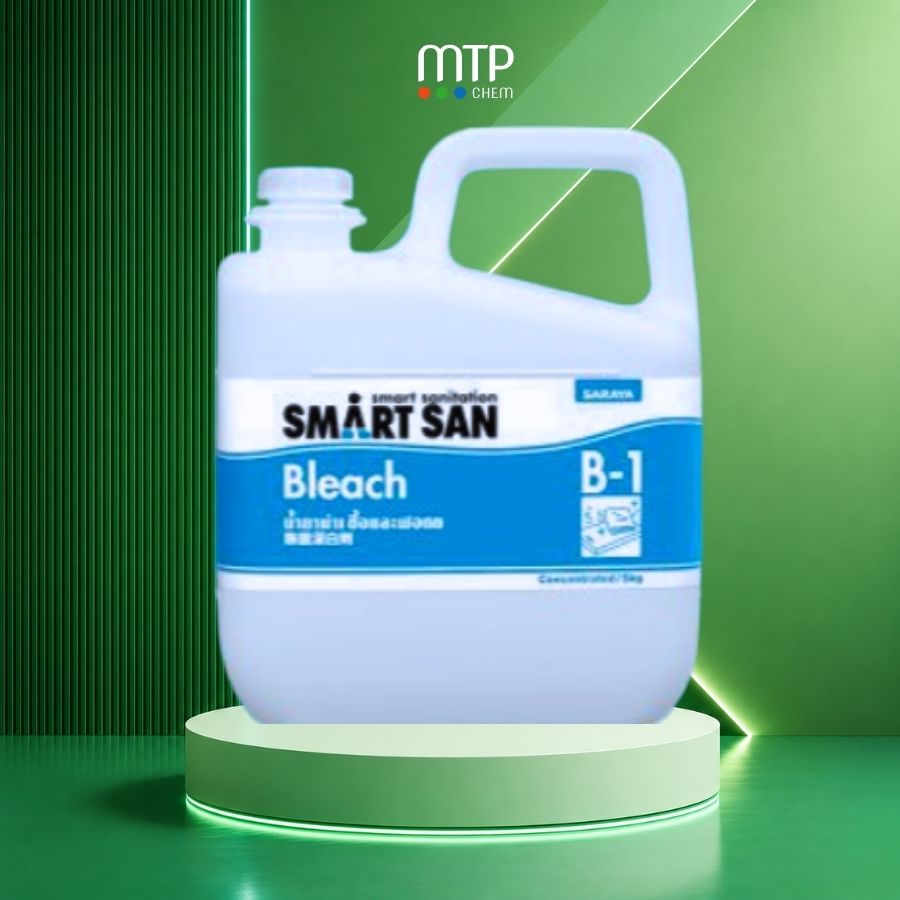 Dung dịch tẩy trắng và sát khuẩn Sodium Hypochlorite Clean.Pro B6 gốc Chlorine
